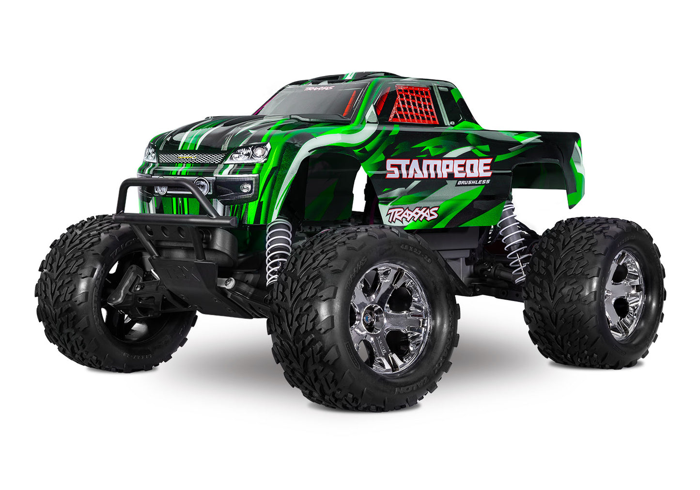 Stampede 2WD BL-2s HD green