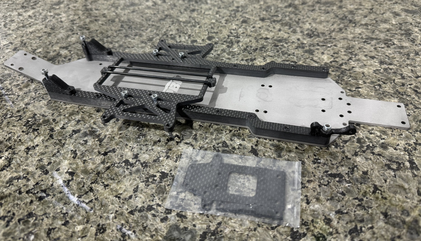 Poorboy Racing LCG SC6.4 Stainless Steel Chassis