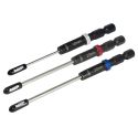 MIP Gen 2 Speed Tip Hex Driver Power Tool Tip Set (Metric) (1.5, 2.0 & 2.5mm)